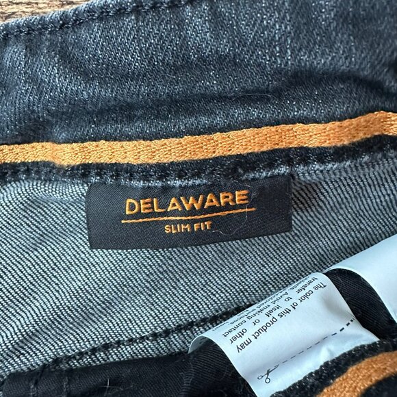 Hugo Boss Delaware Slim Fit Mens Black Denim Jeans 30x32 - Picture 6 of 9